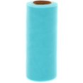 thumbnail image 1 of 1 Roll Rainbow Tulle Rolls Tulle Netting Fabric Spool Ribbon Sewing Scissors Body Measuring Ruler for Table Skirt Rainbow Party Tulle Skirt Dress Blue, 1 of 8