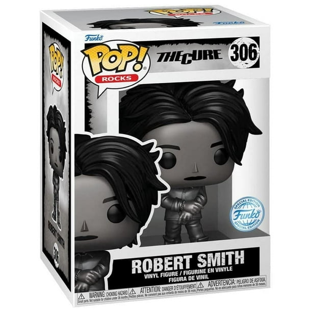 Funko POP Rocks The Cure Robert Smith Vinyl Figure #306 Black Metallic Expo Exclusive Funko -