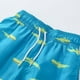 thumbnail image 4 of Odeerbi 1-10 Años Niños Niñas Pantalones Cortos de Estampado Tropical Hawaiano Pantalones de Baño En Seco Rápido Pantalones Cortos de Tabla de Playa Pantalones Cortos Deportivos, 4 of 6