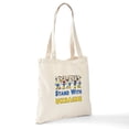 thumbnail image 6 of CafePress - Stand With Ukraine - Unisex Canvas Tote Bag, Beige, 1-Piece, 6 of 6