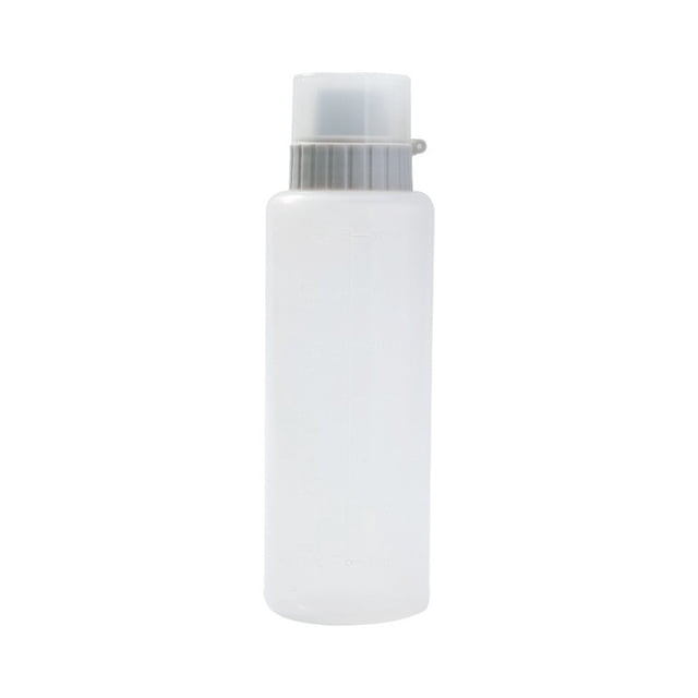 Botella exprimible Bewildely 350ml Gris reutilizable para salsa barbacoa y especias