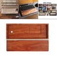 thumbnail image 4 of Carcasa de madera DIY Baoblaze para GK61X GK61XS GK64X GK64XS Mecánico Estuche para teclado, 4 of 8