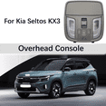 thumbnail image 2 of Overhead Consoles With Sunroof Switch For Kia Seltos KX3,Overhead Console With Reading LED Map Dome Light -grey, 2 of 5