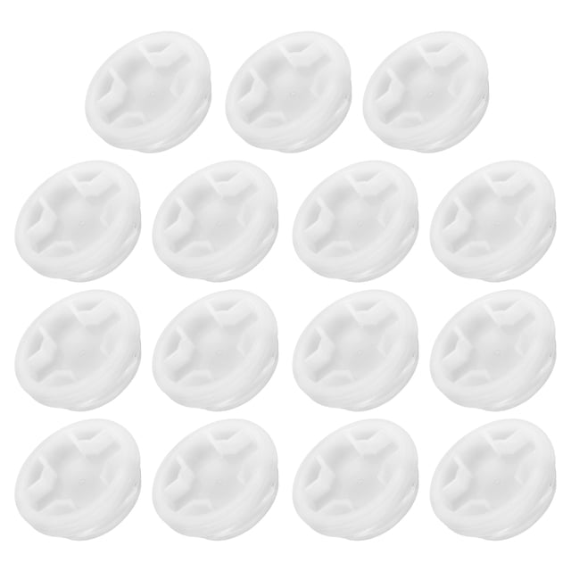 Tapas de tambor Uxcell, (2.76"), 15 Pcs, tapones de tapa de tambor de plástico con junta, apto para la mayoría de los barriles de plástico de 55 galones