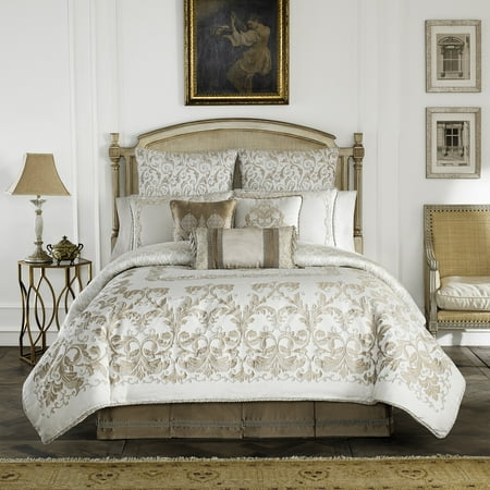 Croscill Monroe Ivory 4 Piece Comforter Set Walmart Com