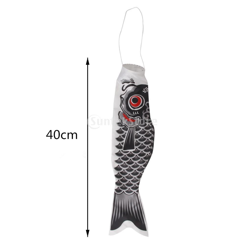 koolsoo 2x 40cm Japanese Carp Windsock Streamer Flags Kite