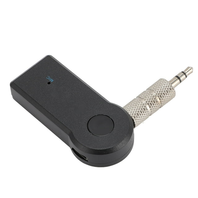 Receptor para automóvil, adaptador de automóvil aux de 3,5 mm con cancelació de ruido, receptor de audio inalmbrico para estéreo doméstico, adaptador de