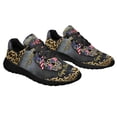 thumbnail image 6 of Wild Heart Gypsy Soul Leopard Skull Shoes Sneakers for Women Men Black Size 8.5, 6 of 7