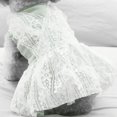 thumbnail image 2 of Dog Dress Puppy Princess Lace Sundress Pet Spring Summer Tutu Skirt for Small Medium Large Dogs Cats, 2 of 7