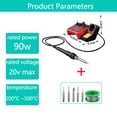 thumbnail image 3 of Herramienta de Reparación de Soplete Eléctrico Inalámbrico de 90W con Temperatura Ajustable para Batería de 18V Mil*wau*kee, 3 of 10