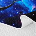 thumbnail image 5 of Manfei Neon Dragon Animals Twin Quilt Set,Retro Cloud Starry Sky Twin Coverlet Set,Blue Black,2pcs,1 Bedspread and 1 Pillowcase, 5 of 7