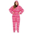 thumbnail image 1 of ICHUANYI Clearance Fashion Women Christmas Pajamas Snowman Print Jumpsuit Long-sleeved Tracksuit ICHUANYI "ICHUANYI", 1 of 6