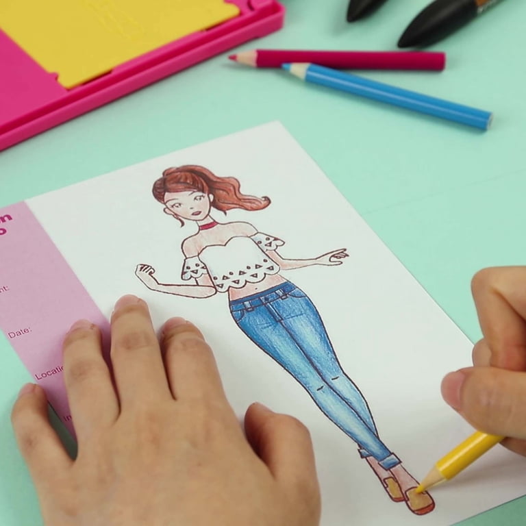 4M: KidzMaker: My Design Portfolio Fashion Studio - Design & Draw