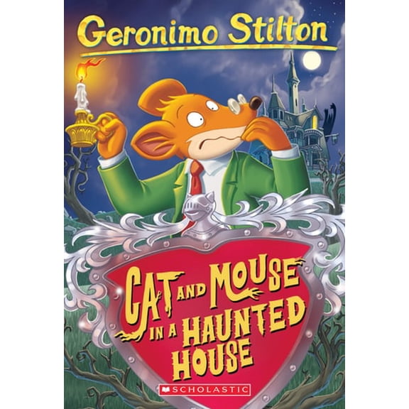 Cat and Mouse in a Haunted House, by Geronimo Stilton, (Paperback), Children's Books, English