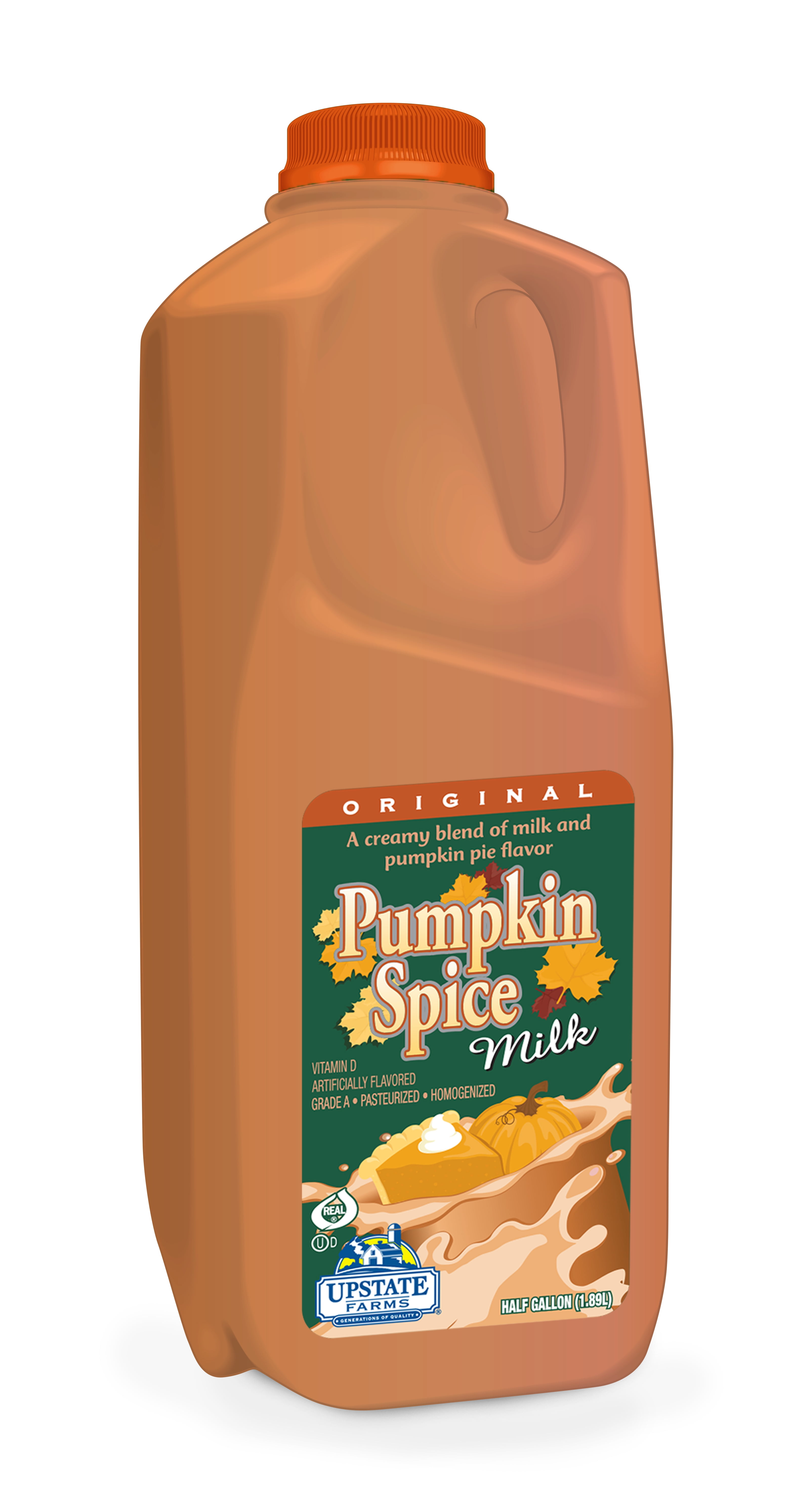 Upstate Farms Pumpkin Spice Milk Half Gallon