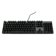 New E-sport Gaming Keyboard Black Switch Mechanical 104 Keys For PC l aptops