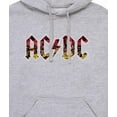 thumbnail image 3 of AC/DC - Poster Texture - Men's Fleece Pullover Hoodie, 3 of 5