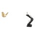 thumbnail image 1 of Figura De Pájaro Dorado, Adorno Moderno Para Decoración Del Hogar, Escultura Para Escritorio, Oficina, Sala De Estar, Regalo De Inauguración De La Casa, Escalera De Pensador, Figura, 1 of 8