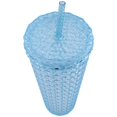 thumbnail image 4 of Mainstays 26 oz Teal Plastic Tumbler, 4 Pack, 4 of 4