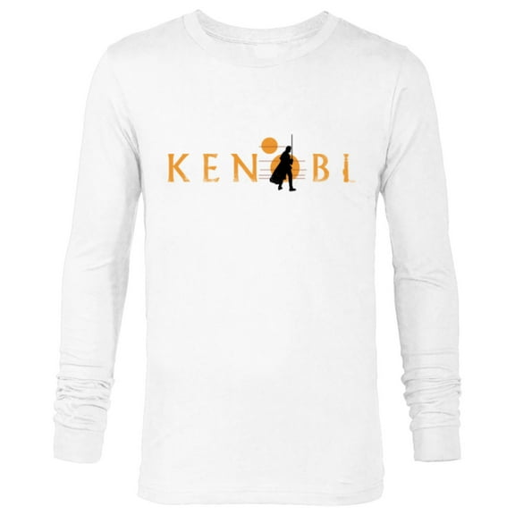 Star Wars Obi-Wan Kenobi Jedi Tatooine - Long Sleeve T-Shirt for Men - Customized-White