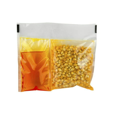 Nostalgia KPP424 Best Tasting Premium 4-Oz. Popcorn, Oil & Seasoning Salt All-In-One Packs - 24 (Best Tasting Mre Brand)