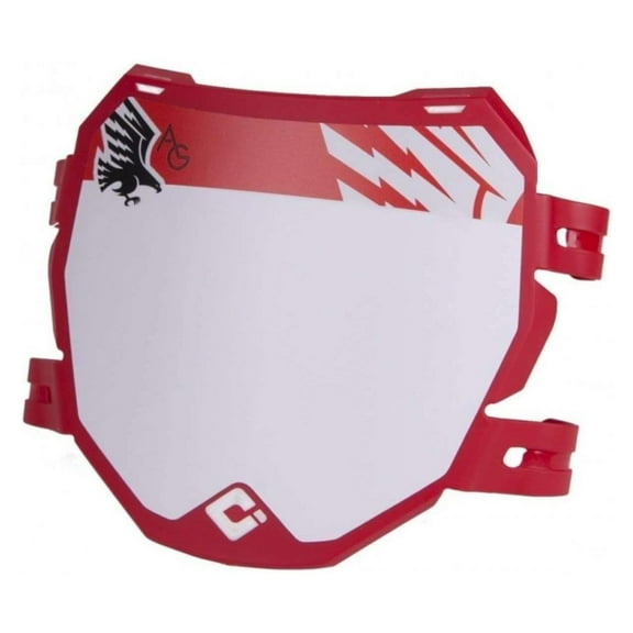 ODI DH Number Plate - White