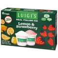 thumbnail image 4 of Luigi's Lemon & Strawberry Real Italian Ice, 6 fl oz, 6 Count, (Frozen), 4 of 7