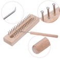thumbnail image 3 of Weaving Machine Wooden Knitting Machine, Wooden Weaving Loom, For Parent-child Interaction, 3 of 8