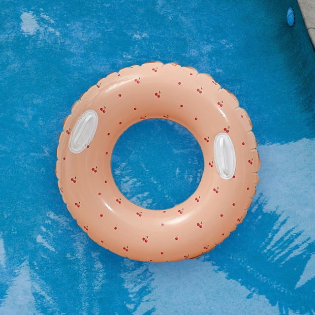 Anillos flotantes para adultos, juguete flotante para fiestas para hombres y mujeres, tubo de natación para axilas, anillos de natación Cereza