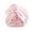 Pink_One Size, variant on Adjustable Satin Faux Silk Bonnet Front Knot Back Adjustable Buckle Large Long Curly Hair Wrap Elastic Drawstring Beauty Hat