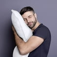 thumbnail image 4 of Hotel pillow king size white two piece set, 4 of 5