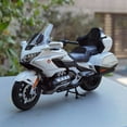 thumbnail image 3 of 1:11 Honda Gold Wing GL800 2021 Alloy Die Cast Motorcycle Model Vehicle Collection Sound and Light Off Road Autocycle Toys Car, 3 of 10