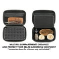 thumbnail image 4 of CASEMATIX Beard Travel Case Holds Beard Grooming Kit, Includes Beard Oil, Brush, Comb, Balm, Scissors - Case Only, 4 of 7