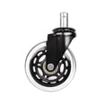 thumbnail image 2 of Office Chair Wheels Replacement Rubber Chair Casters Office Chair Castors, 2 of 2