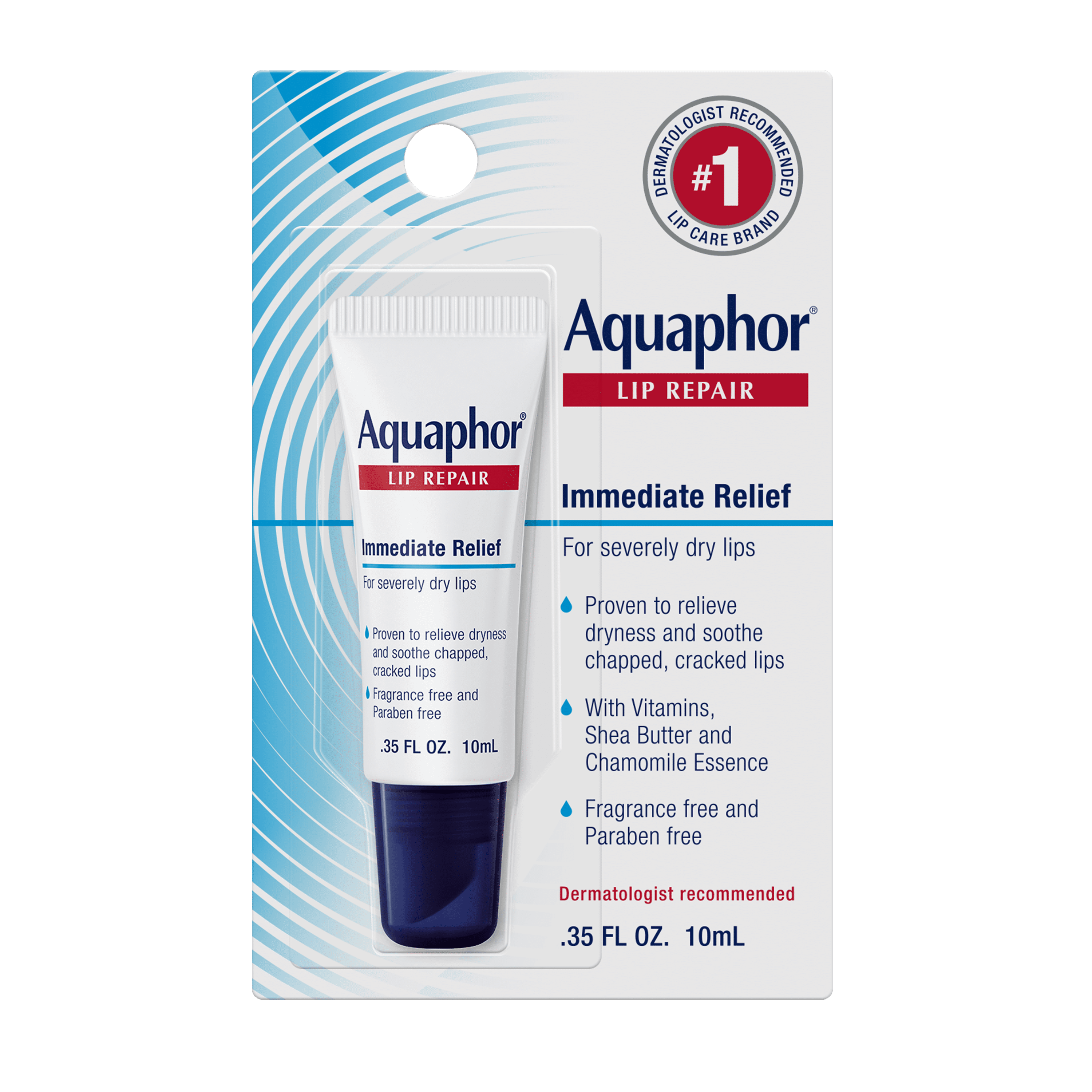 Aquaphor Lip Repair Ointment Long lasting Moisture To Soothe Dry 