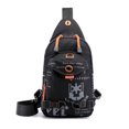 thumbnail image 2 of Bolso de pecho de moda para hombre, mochila cruzada multifuncional para exteriores, bolso de hombro deportivo, 2 of 6