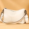 thumbnail image 2 of Qarigey Bolso bandolera para mujer, moderno y versátil, con correa ajustable, bandolera Bolsas de mensajero y de hombro blanco, 2 of 6