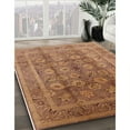 thumbnail image 3 of Ahgly Company Machine Washable Indoor Rectangle Industrial Modern Chestnut Red Area Rugs, 5' x 8', 3 of 7