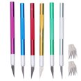 thumbnail image 4 of Craft Carving Knife, Craft Carving Knife Set Hobby Craft Knife Blades Leather Engraving Pen Precision Utility Knife  For DIY Cutting Carving Scrapbooking ANGGREK Leather Engraving Pen, 4 of 8