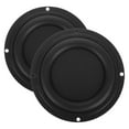 thumbnail image 6 of Masteelf 2PCS Audio Speaker Diaphragm Round Radiator Diaphragm Plate Enhanced Bass Speaker Vibration Replacement Part for Loudspeaker Audio DIY Repair, 6 of 8