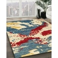 thumbnail image 3 of Ahgly Company Machine Washable Indoor Rectangle Abstract Purple Area Rugs, 2' x 4', 3 of 7