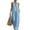 123#Sky Blue, variant on Linen Jumpsuits for Women Sleeveless Halter V Neck Wide Leg Jumusuits Elegant Dressy Long Rompers Vacation Clothes Green M