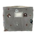 thumbnail image 1 of Canvas Makeup Bag Toiletry Pouch Canvas Portable Cat Embroidery Zipper Closure Canvas Toiletry Pouch for Travel, 1 of 8