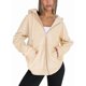 thumbnail image 3 of Sudaderas con Capucha y Cremallera para Mujer, Sudaderas Extragrandes, Conjuntos de Moda Escolar para Otoño, Chaquetas Informales, Ropa de Invierno Albaricoque XL, 3 of 9