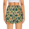 thumbnail image 4 of Haiem Pineapples Palm Leaves Women's 2 in 1 Running Shorts - Lightweight Athletic Workout Gym Yoga Breathable Sports Shorts Liner with Phone Pockets-Small, 4 of 9