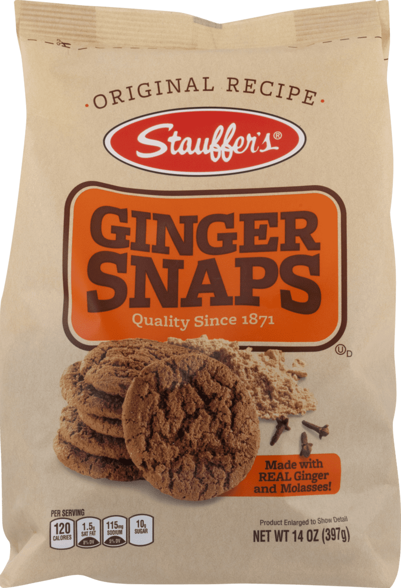 Stauffer's Original Recipe Ginger Snaps, 3Pack 14 oz. Bags