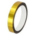thumbnail image 1 of Unique Bargains Gold Tone Metalized Tape 0.6 Inch x 55 Yards Decor Tape for DIY, 1 of 6