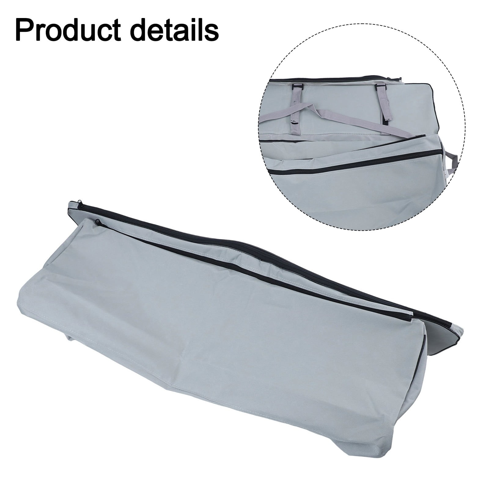 qiya Bench Seat Cover 420D Oxford Seat Storage Bag for Kayak Inflatable Boat