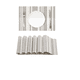 thumbnail image 1 of Manteles Individuales Bohemia Para Mesa Restaurante 8 Pzs Xtellar gris, 1 of 3