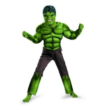 Hulk Avengers Classic Boys Child Halloween Costume, One Size, L